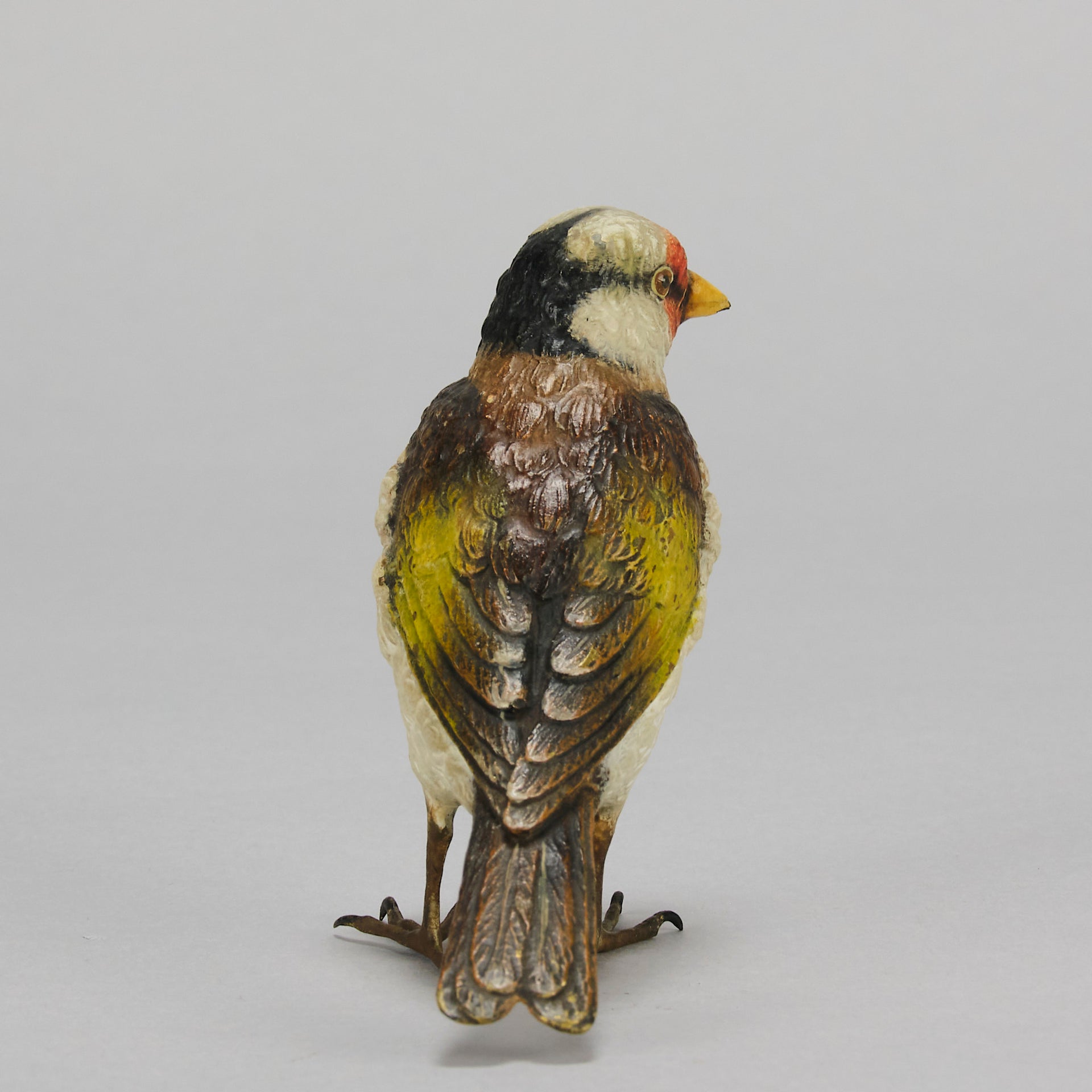 Bergman Goldfinch - Austrian Cold Painted Bronze - Hickmet Fine Arts