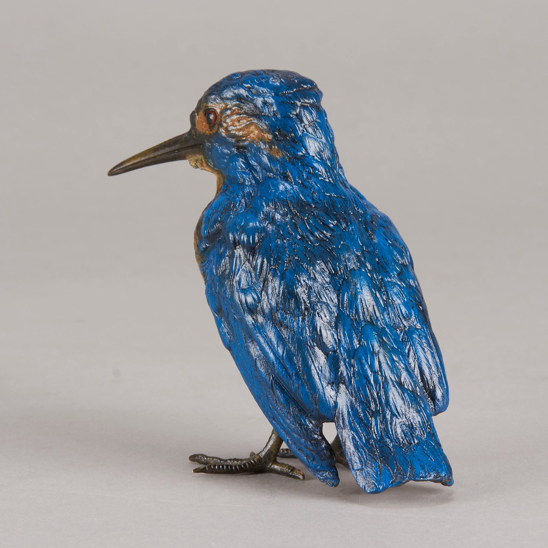 Bergman Bronze Kingfisher - Antique Bronze - Hickmet Fine Arts
