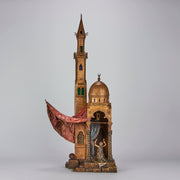 Bergman Bronze - Antique Bronze  - Bergman Bronze Lamp - Minaret Lamp - bergman cold painted bronze - Hickmet Fine Arts