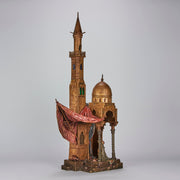Bergman Bronze - Antique Bronze  - Bergman Bronze Lamp - Minaret Lamp - bergman cold painted bronze - Hickmet Fine Arts