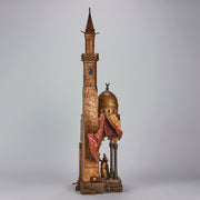 Bergman Bronze - Antique Bronze  - Bergman Bronze Lamp - Minaret Lamp - bergman cold painted bronze - Hickmet Fine Arts