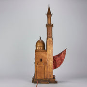 Bergman Bronze - Antique Bronze  - Bergman Bronze Lamp - Minaret Lamp - bergman cold painted bronze - Hickmet Fine Arts