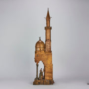 Bergman Bronze - Antique Bronze  - Bergman Bronze Lamp - Minaret Lamp - bergman cold painted bronze - Hickmet Fine Arts