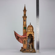 Bergman Bronze - Antique Bronze  - Bergman Bronze Lamp - Minaret Lamp - bergman cold painted bronze - Hickmet Fine Arts