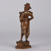Franz Bergman Bronze - Bergman Lady -  - Hickmet Fine Arts