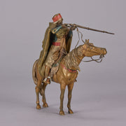 Bergman bronze arab warrior