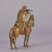 Bergman bronze arab warrior