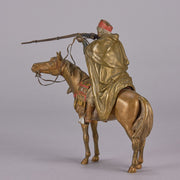 Bergman bronze arab warrior