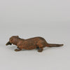 Bergman Otter & Fish - Franz Bergman Bronze - Hickmet Fine Arts