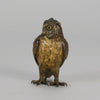 Bergman Owl - Austrian Cold Painted Bronze - Hickmet Fine Arts