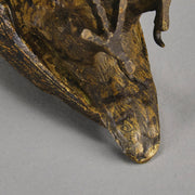 Bergman Owl - Austrian Cold Painted Bronze - Hickmet Fine Arts