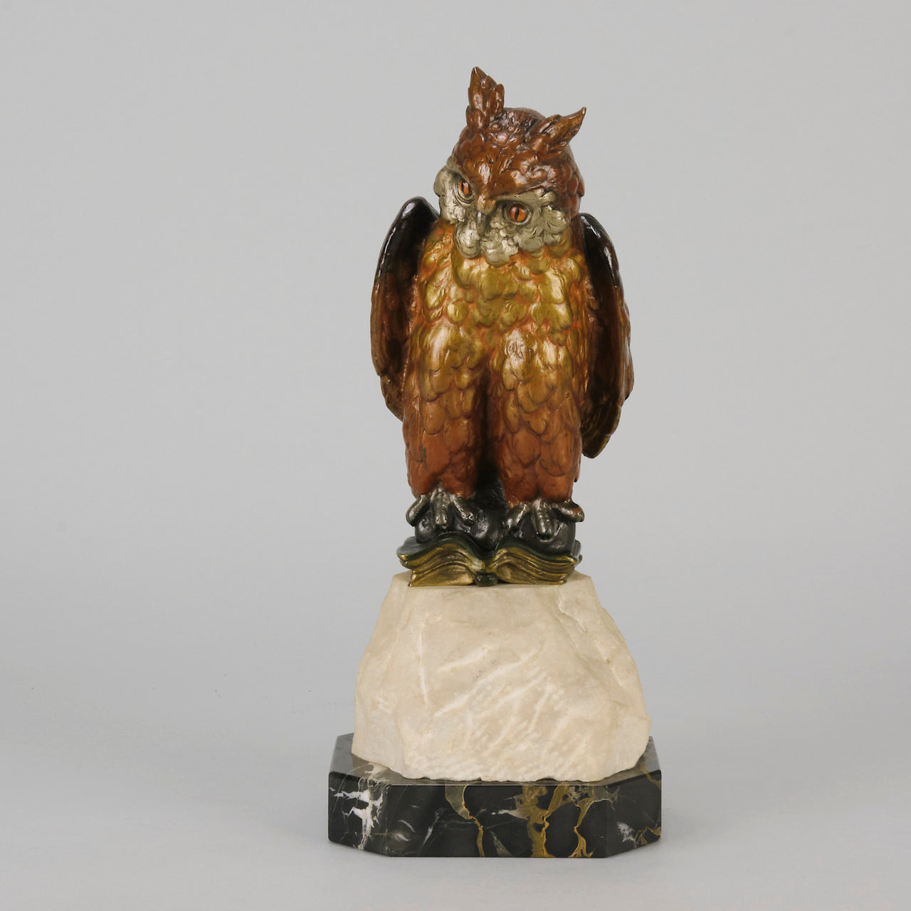 Bergman Bronze - Owl - Hickmet Fine Arts