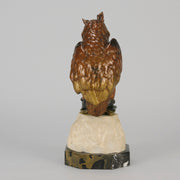 Bergman Bronze - Owl - Hickmet Fine Arts