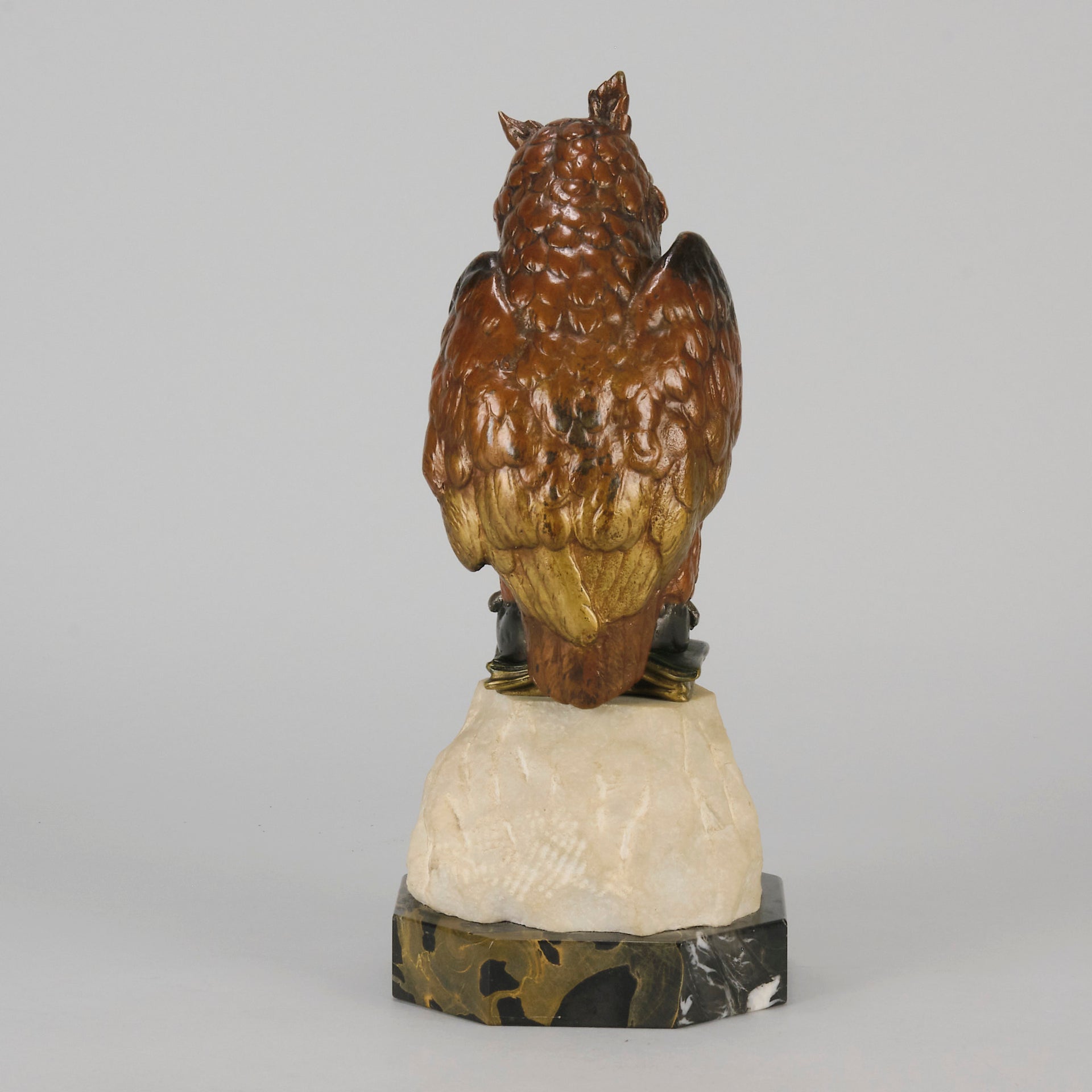 Bergman Bronze - Owl - Hickmet Fine Arts
