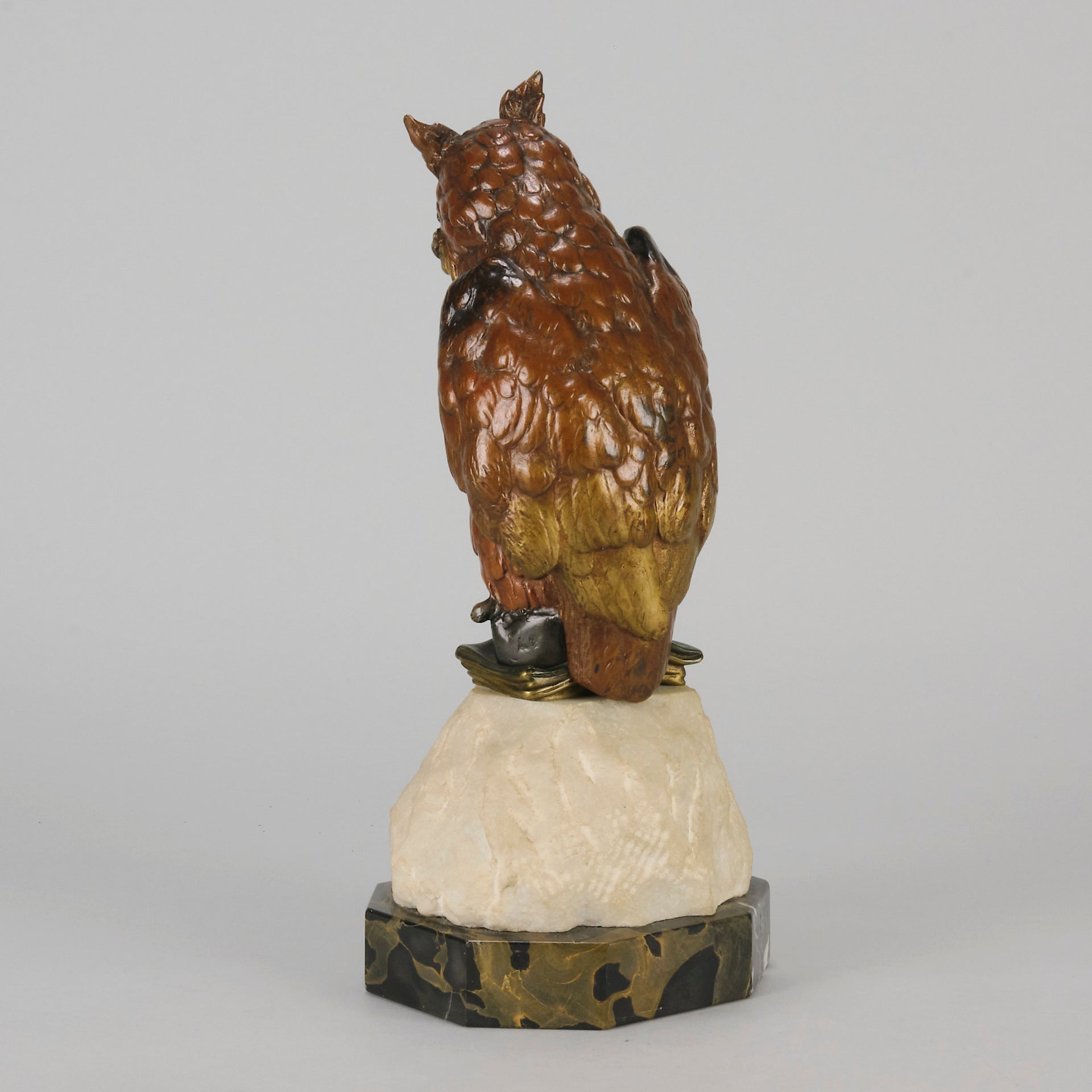 Bergman Bronze - Owl - Hickmet Fine Arts