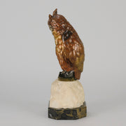Bergman Bronze - Owl - Hickmet Fine Arts