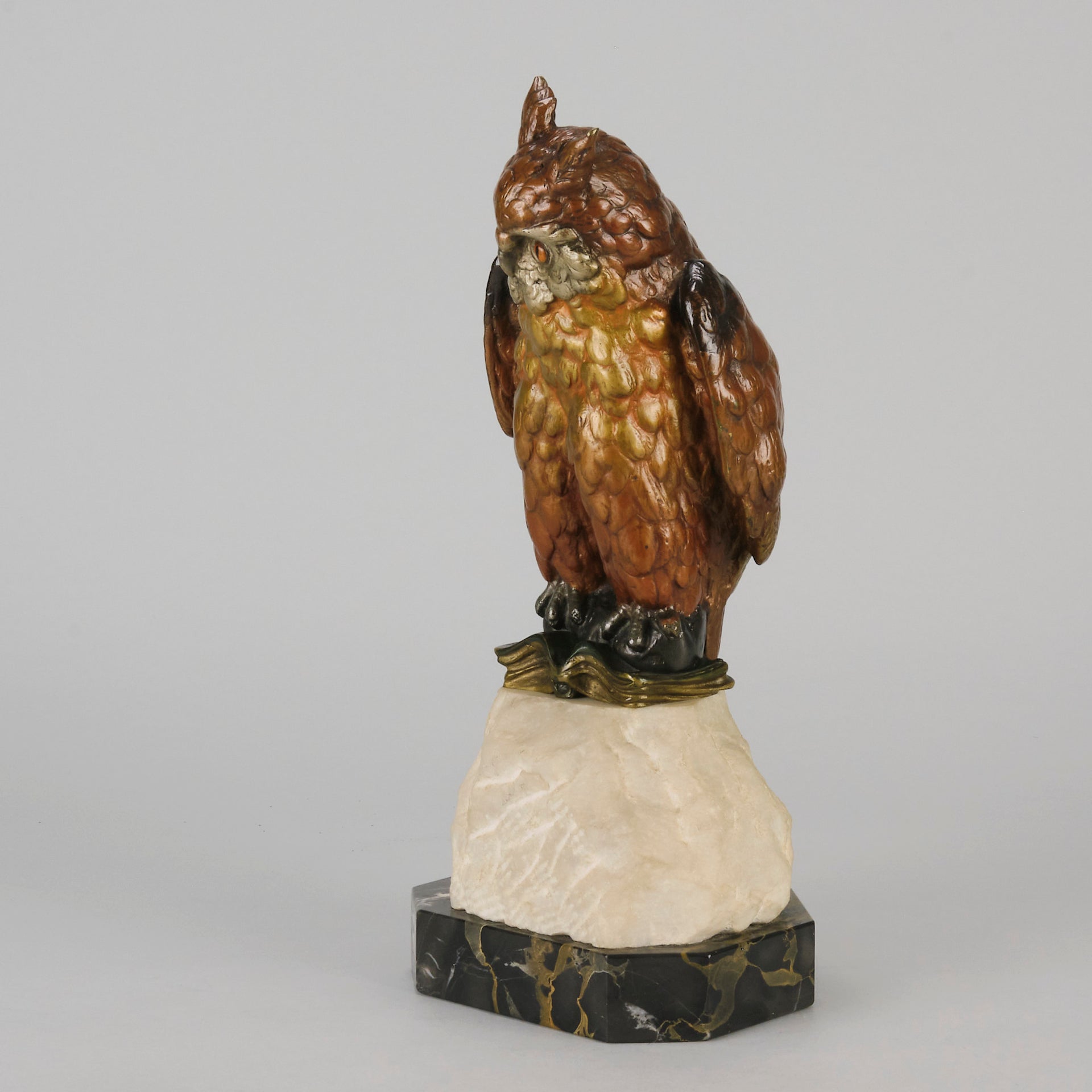 Bergman Bronze - Owl - Hickmet Fine Arts