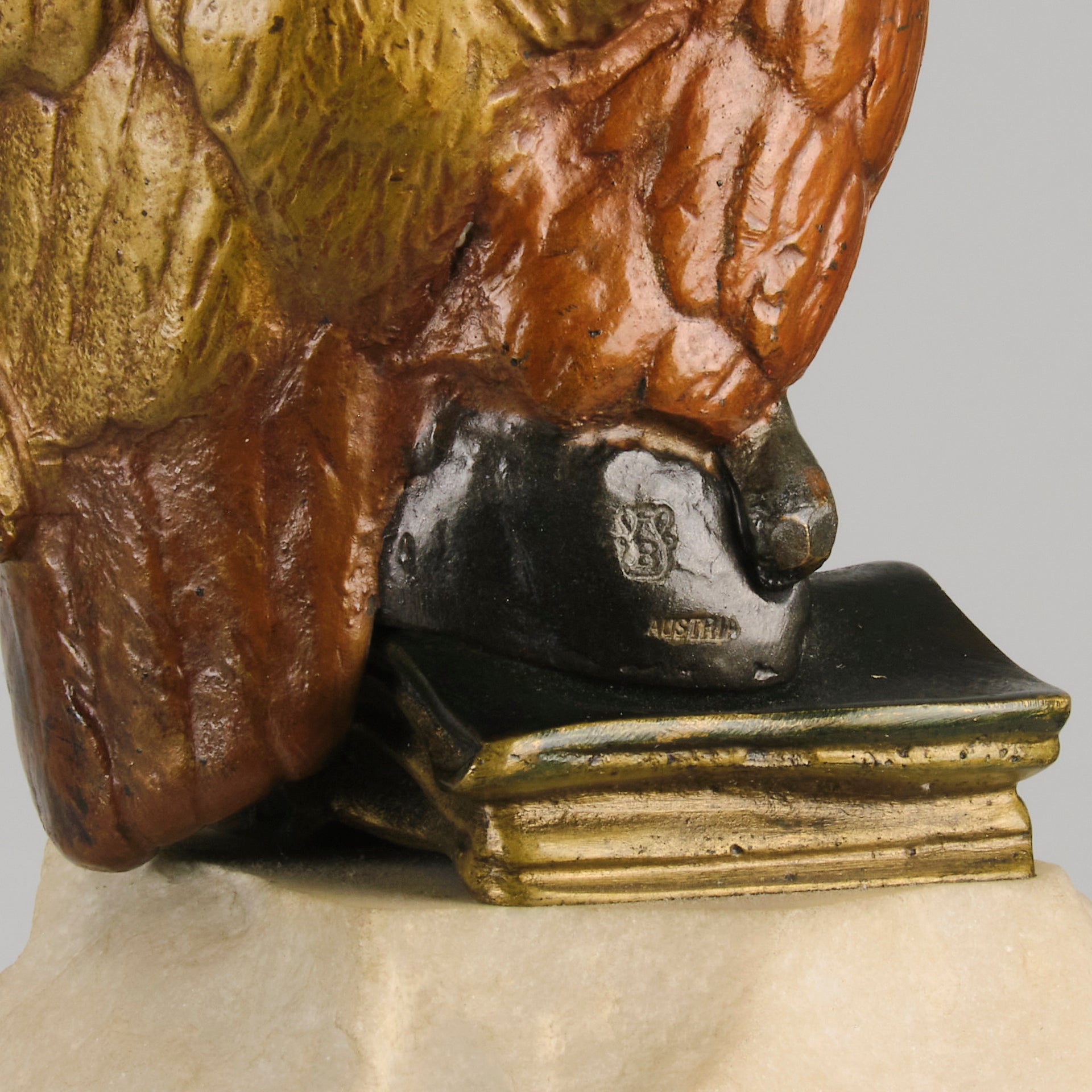 Bergman Bronze - Owl - Hickmet Fine Arts