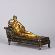Bergman Bronze - Pauline Borghese - Franz Bergman - Hickmet Fine Arts