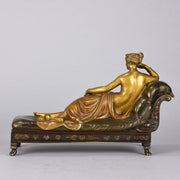Bergman Bronze - Pauline Borghese - Franz Bergman - Hickmet Fine Arts