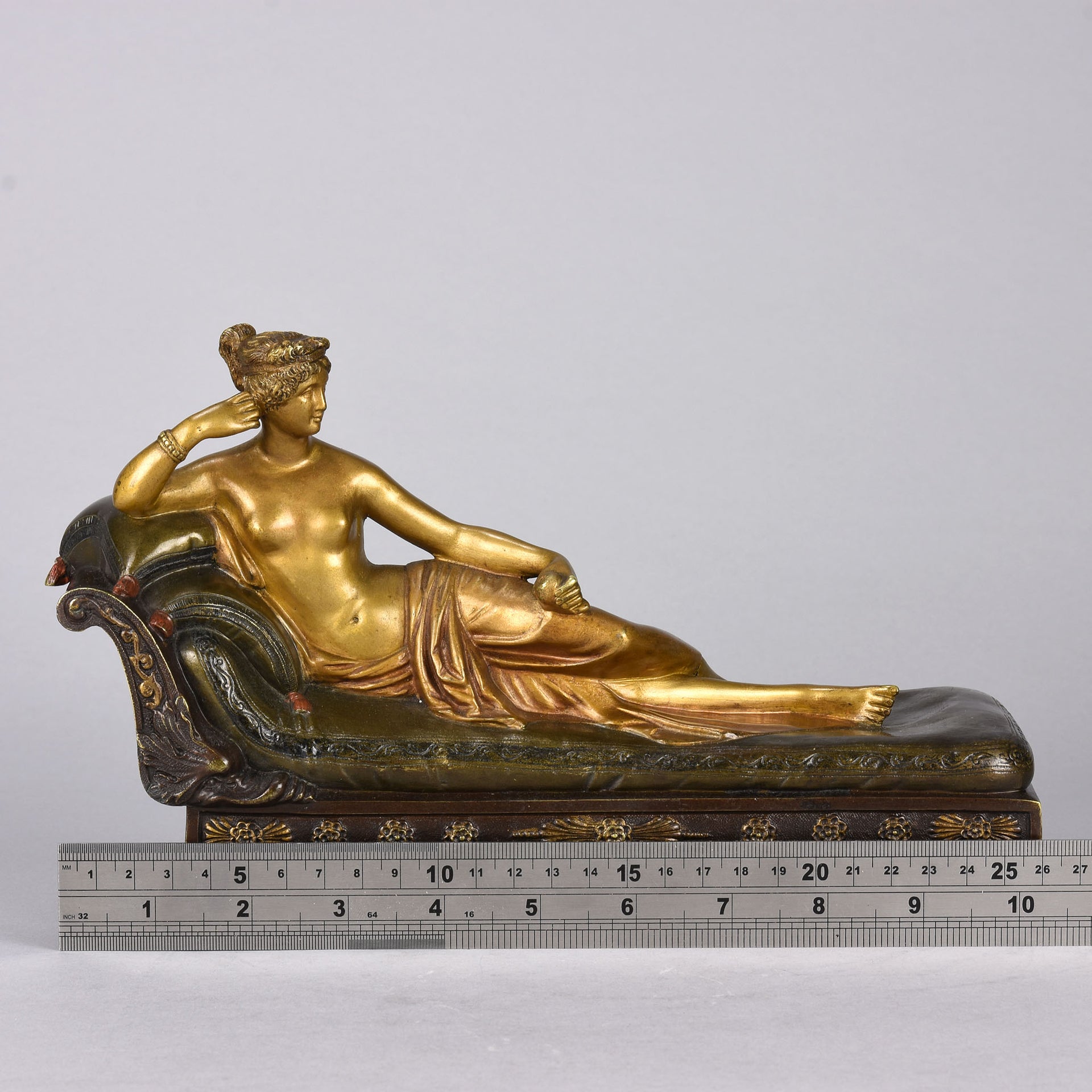 Bergman Bronze - Pauline Borghese - Franz Bergman - Hickmet Fine Arts