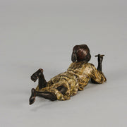 Bergman Reclining Boy - Antique Bronze - Hickmet Fine Arts