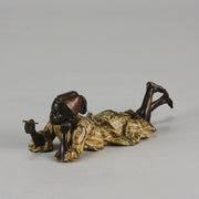 Bergman Reclining Boy - Antique Bronze - Hickmet Fine Arts