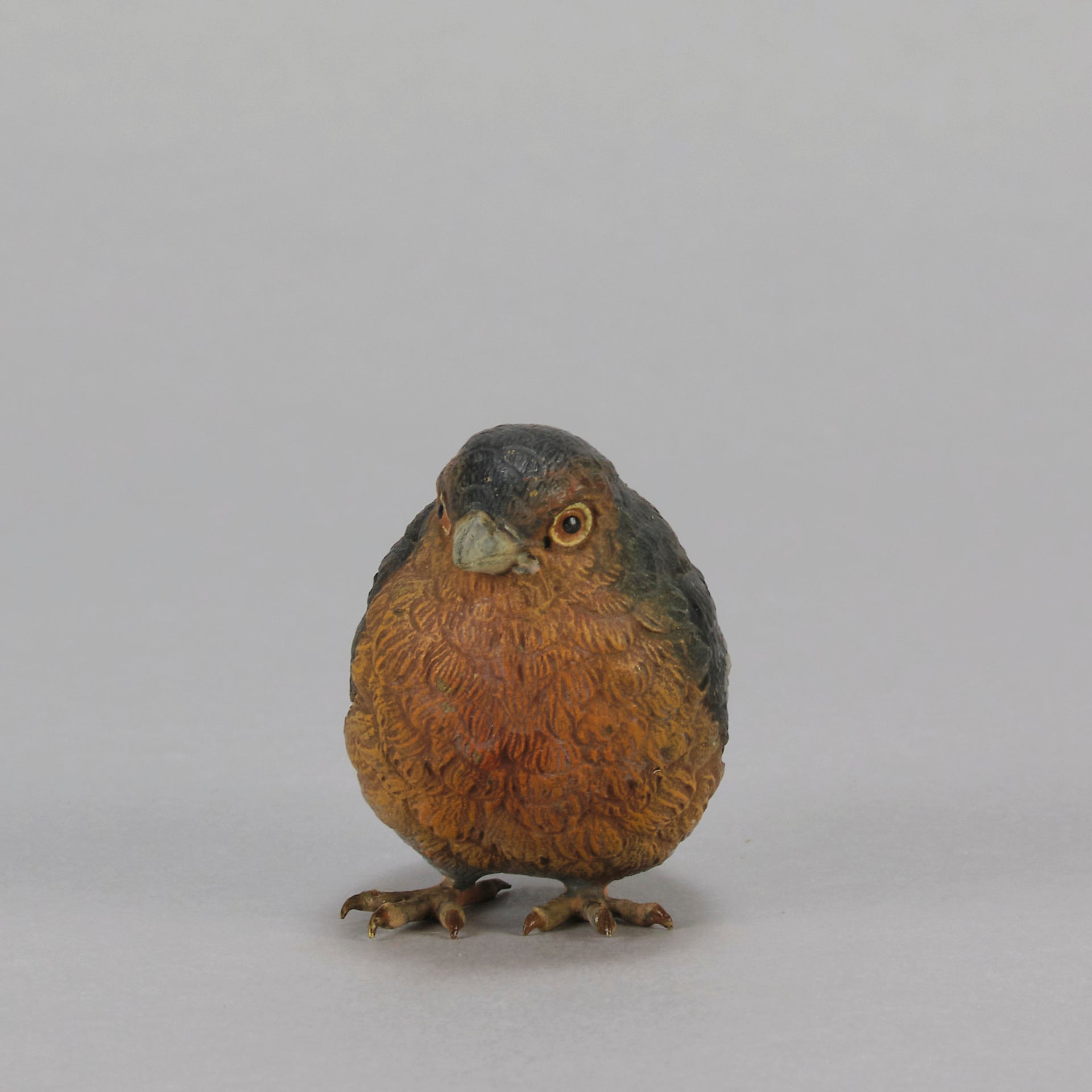 Bergman Robin - Austrian Cold Painted Bronze - Hickmet Fine Arts