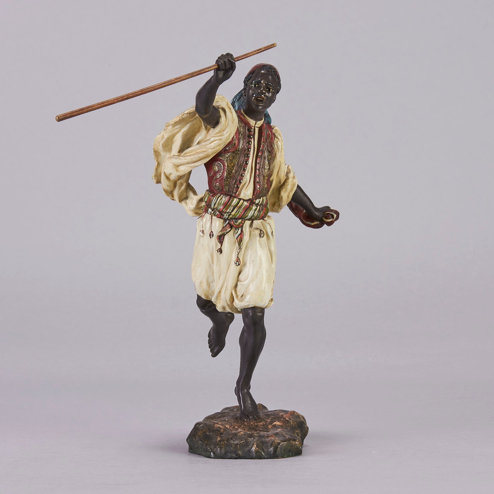 Running Man Bergman Bronze - Austrian Bronze - Hickmet Fine Arts