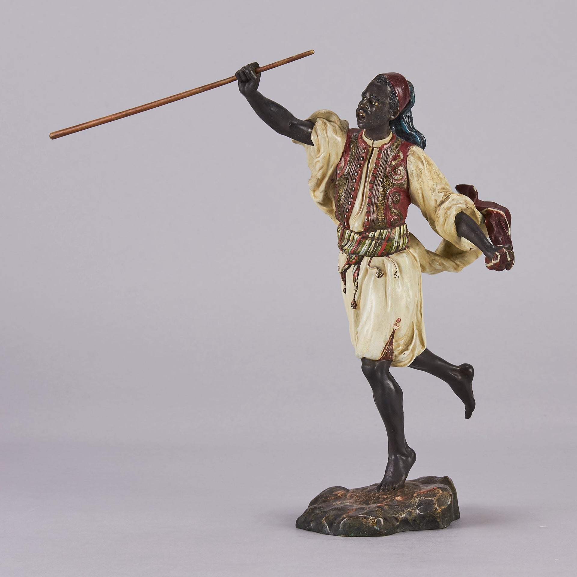 Running Man Bergman Bronze - Austrian Bronze - Hickmet Fine Arts