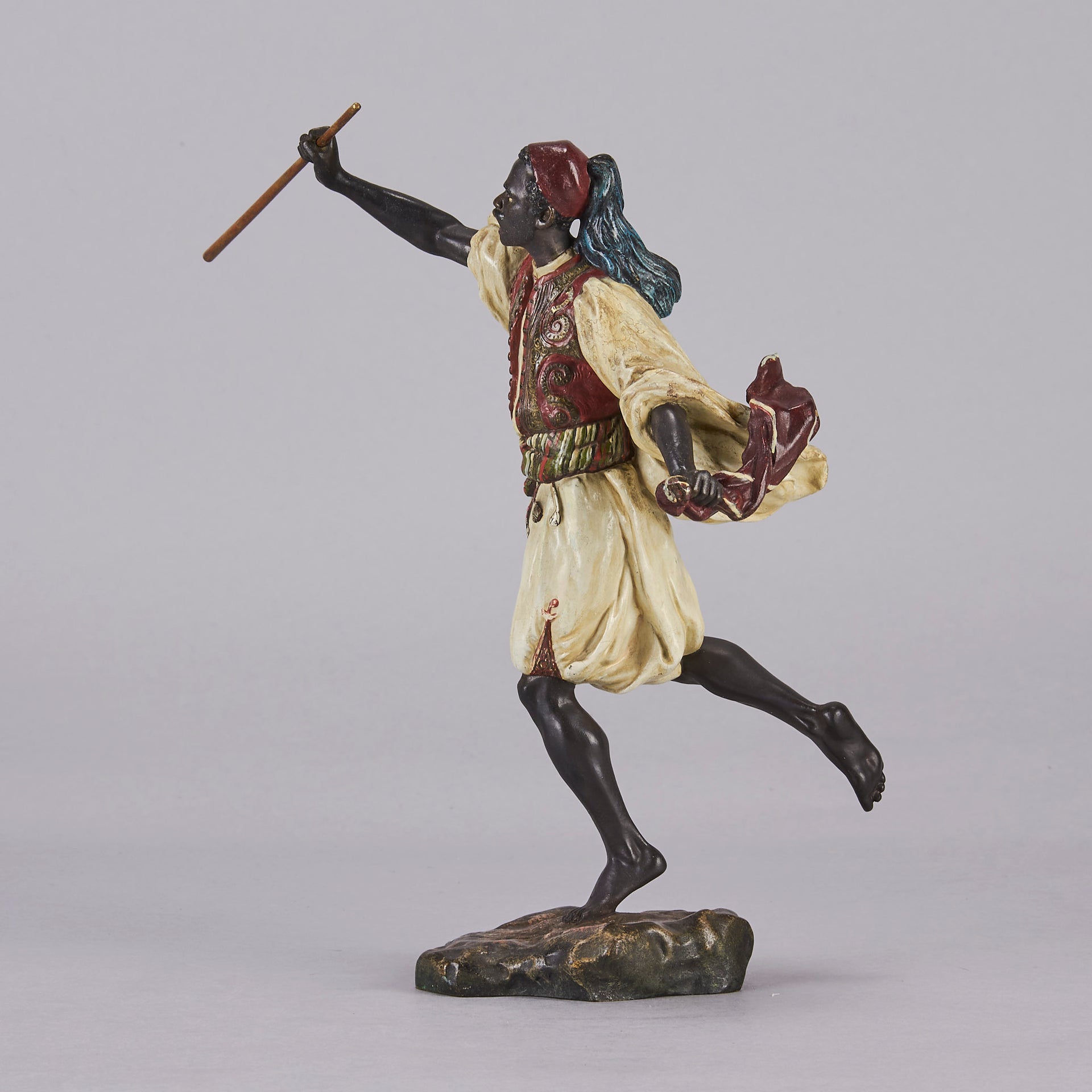 Running Man Bergman Bronze - Austrian Bronze - Hickmet Fine Arts