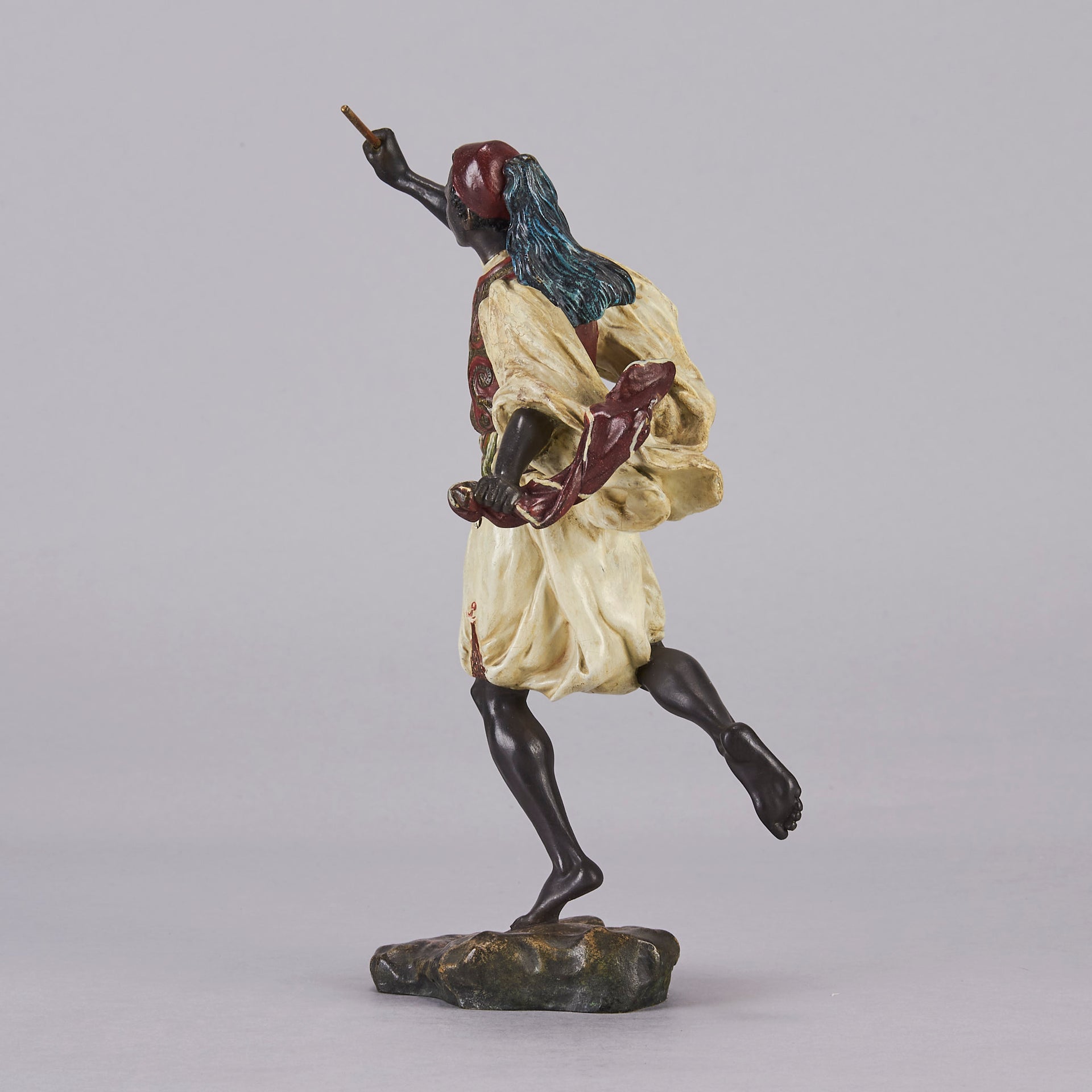 Running Man Bergman Bronze - Austrian Bronze - Hickmet Fine Arts