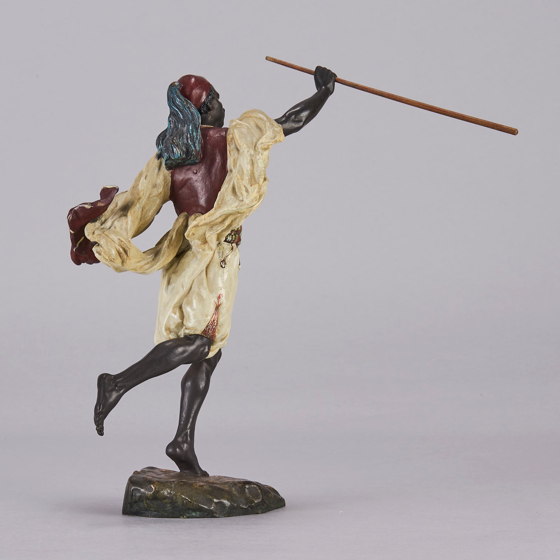 Running Man Bergman Bronze - Austrian Bronze - Hickmet Fine Arts