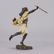 Running Man Bergman Bronze - Austrian Bronze - Hickmet Fine Arts