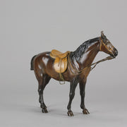 Bergman Saddled Horse - Franz Bergman Bronze - Hickmet Fine Arts