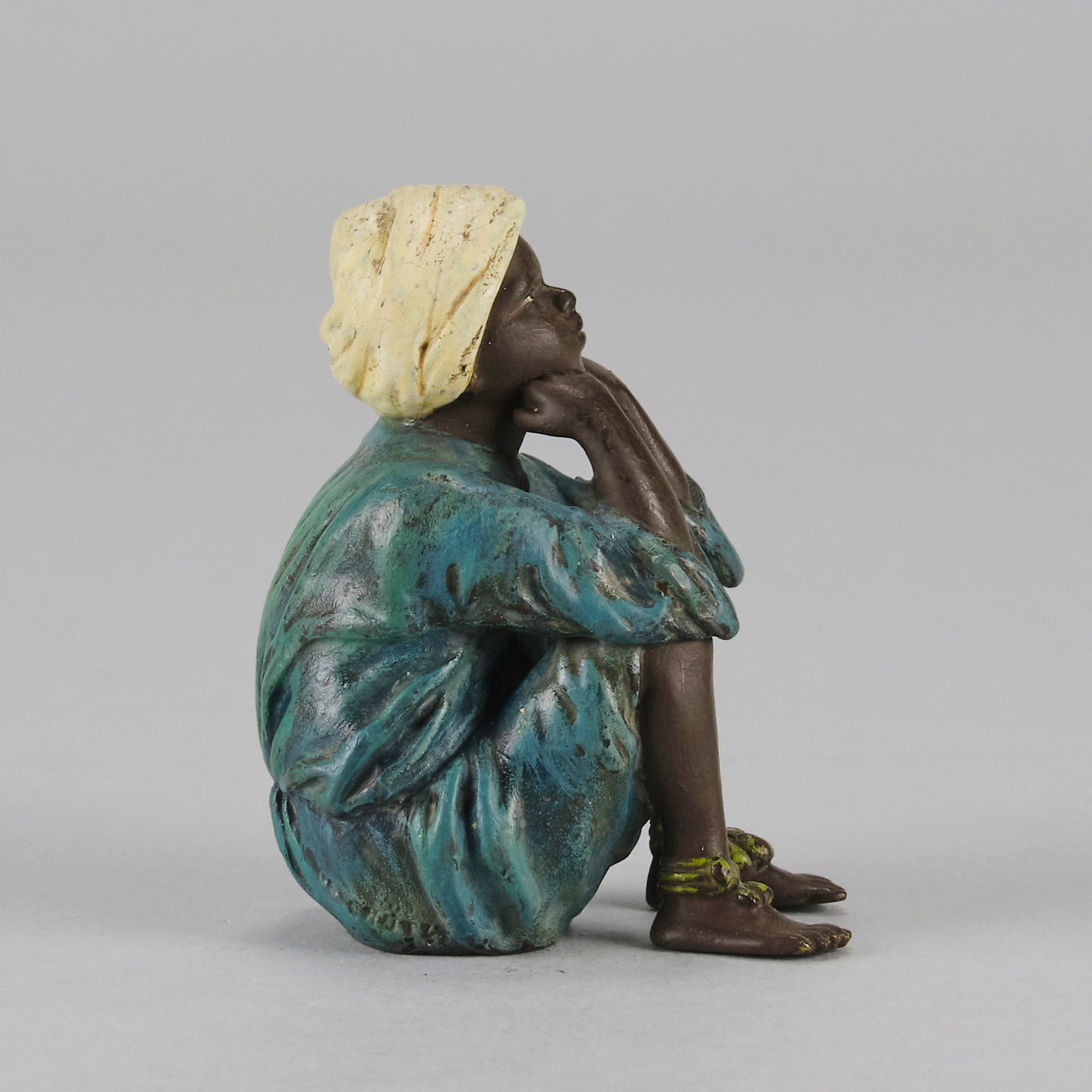 Bergman Boy - Franz Bergman Oriental Bronze - Hickmet Fine Arts