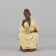 Bergman Bronze - Antique Bronze - Seated Teacher - bergman cold painted bronze - hickmet Fine Arts 