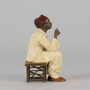 Bergman Bronze - Antique Bronze - Seated Teacher - bergman cold painted bronze - hickmet Fine Arts 