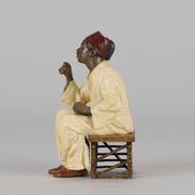 Bergman Bronze - Antique Bronze - Seated Teacher - bergman cold painted bronze - hickmet Fine Arts 