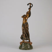 Bergman Bronze -  Snake Dancer - Antique Bronze - bergman cold painted bronze - Hickmet Fine Arts