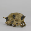 Bronze Sow & Piglets - Bergman Cold Painted Bronze - Hickmet Fine Arts