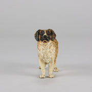 Bergman St Bernard - Franz Bergman Bronze - Hickmet Fine Arts
