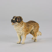 Bergman St Bernard - Franz Bergman Bronze - Hickmet Fine Arts