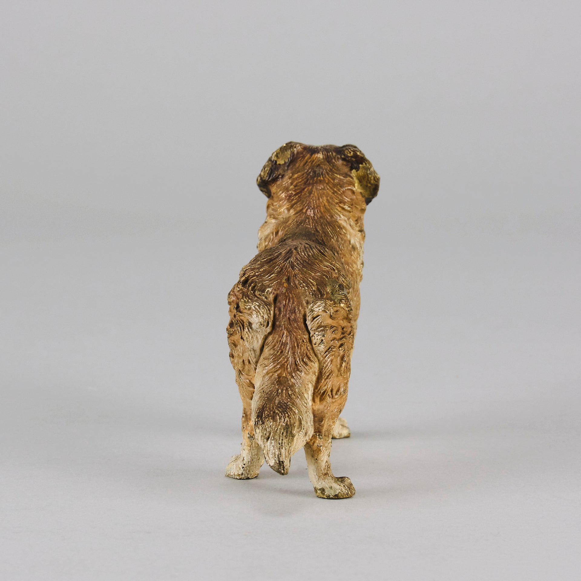 Bergman St Bernard - Franz Bergman Bronze - Hickmet Fine Arts