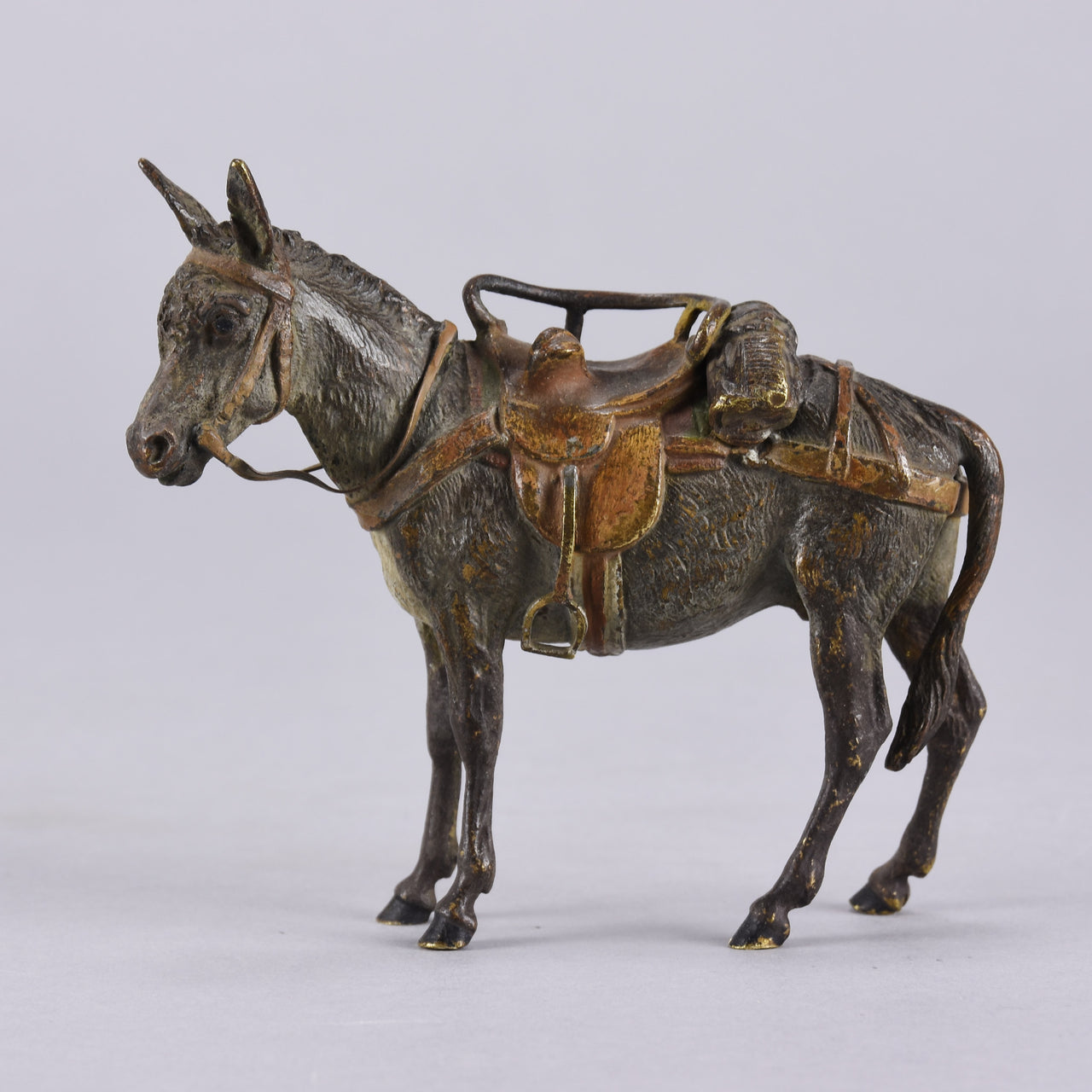 Franz Bergman Donkey - Austrian Bronze - Hickmet Fine Arts