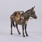 Franz Bergman Donkey - Austrian Bronze - Hickmet Fine Arts