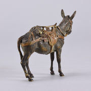 Franz Bergman Donkey - Austrian Bronze - Hickmet Fine Arts