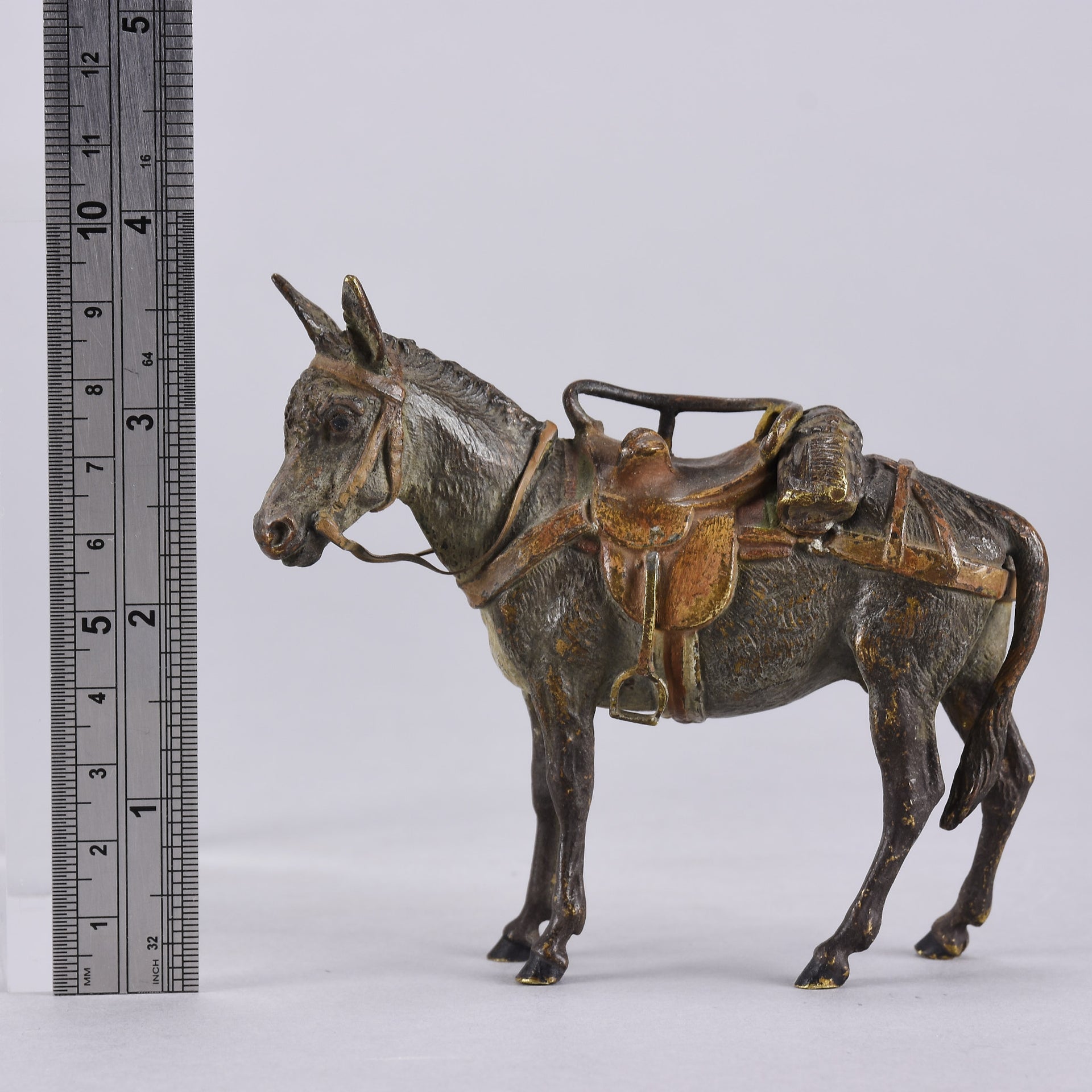 Franz Bergman Donkey - Austrian Bronze - Hickmet Fine Arts