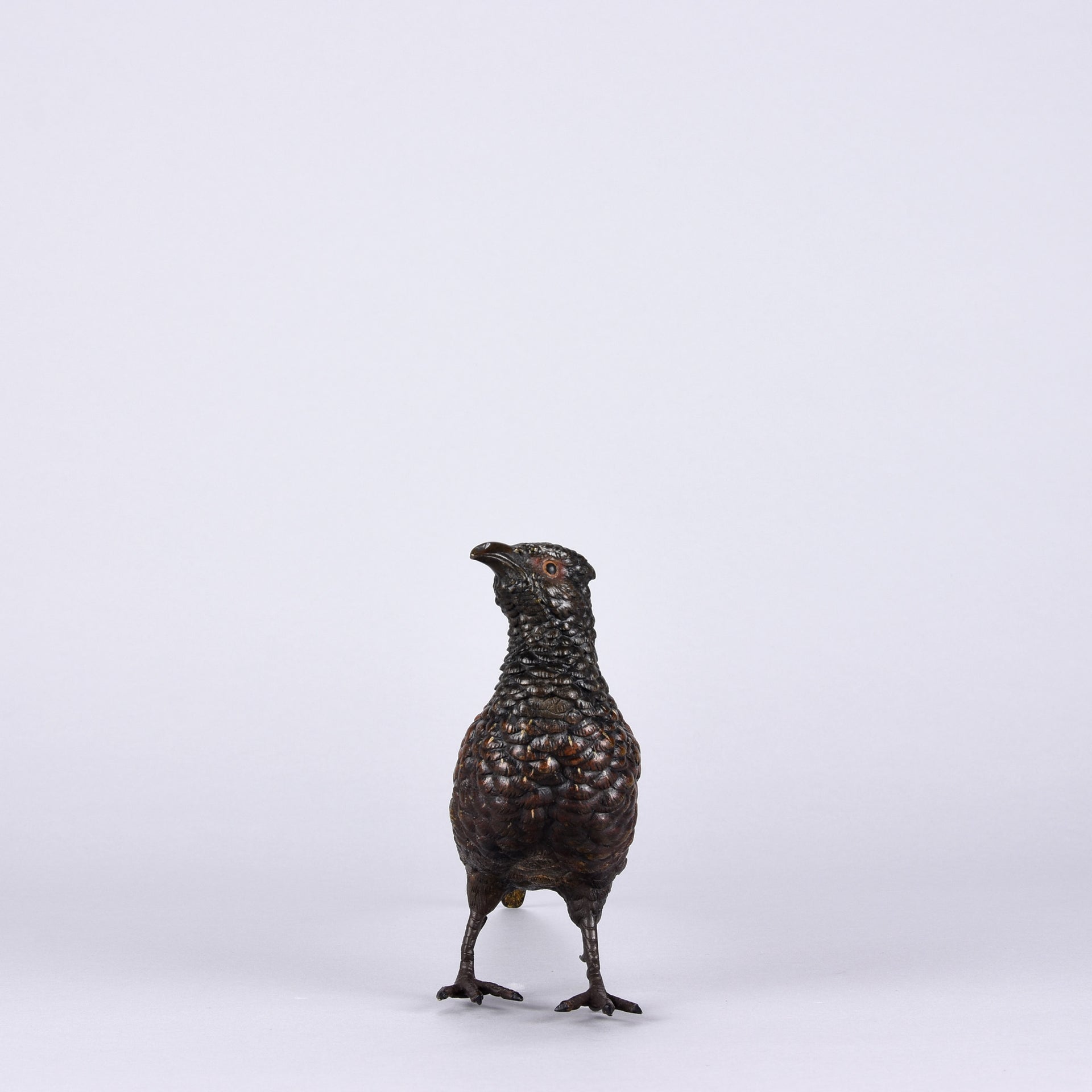 Bergman Pheasant - Franz Bergman Bronze - Hickmet Fine Arts