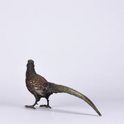 Bergman Pheasant - Franz Bergman Bronze - Hickmet Fine Arts